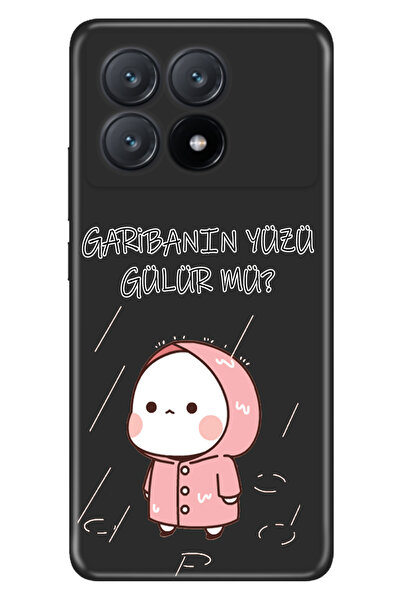 POCO X6 Pro 5G Uyumlu Kılıf Resimli Baskılı Nano Silikon Garibanın Yüzü