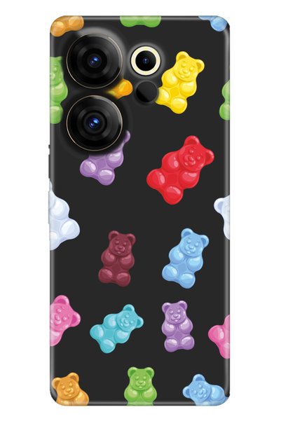 TECNO Camon 20 Premier 5g Compatible Case Silicone Patterned Illustrated Cove...