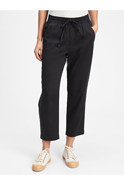 GAP Kadın Siyah Easy Washwell™: Pull-On Pantolon