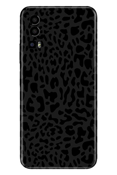 General Mobile Gm 23 - Gm 23 Se Kılıf Silikon Desenli Resimli Leopar Deseni