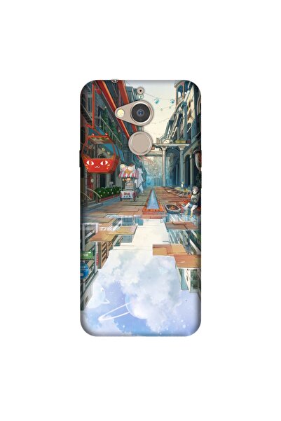 General Mobile Gm 8 Uyumlu Kılıf 0.4mm Lazer Kesim Silikon Kapak 3d Anime