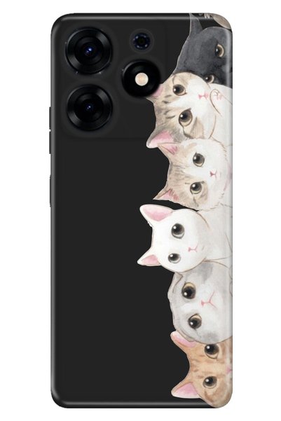 TECNO Spark 10 Pro Compatible Case Camera Protected Silicone Patterned Pictur...