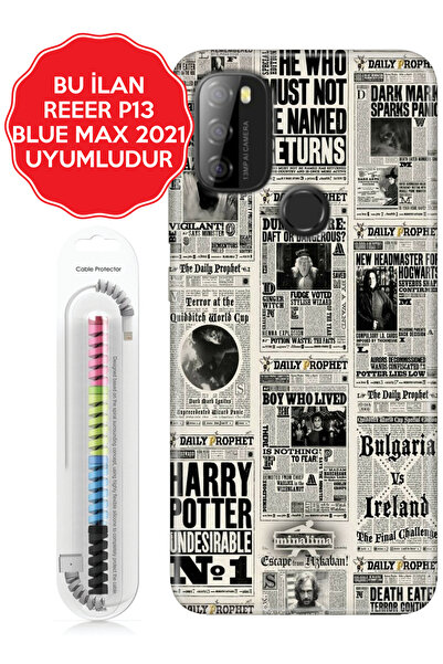 Reeder S23 Pro P13 Blue Max Pro Lite 2020 2021 2022 Kılıf Esnek Renkli Kapak ...