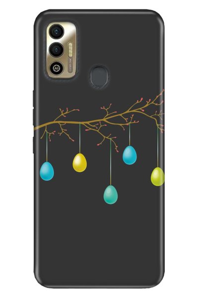TECNO حافظة متوافقة مع Spark 7t من سلسلة Tioserisi مصنوعة من السيليكون المصور...