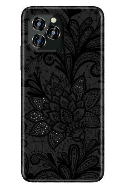 oukitel حافظة C21 Pro من السيليكون بغطاء للأشعة فوق البنفسجية مزخرف بتصميم ما...