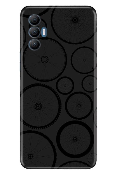 TECNO Spark 8 Pro Case Silicone Tioserisi Patterned Illustrated - Pedal Bicycle