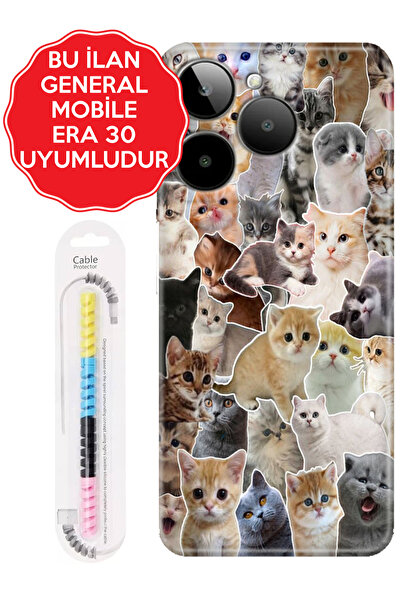General Mobile GM 5 8 9 10 20 21 22 22S 23 24 Pro Plus ERA 30 50 Uyumlu Kılıf...