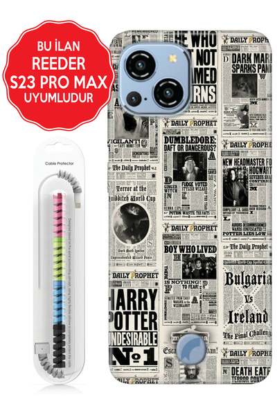 Reeder S23 Pro P13 Blue Max Pro Lite 2020 2021 2022 Kılıf Silikon Daily