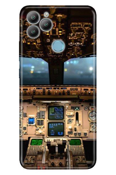 General Mobile Gm 22 / Gm 22S Case 0.4mm Laser Cut Silicone Cover Cockpit