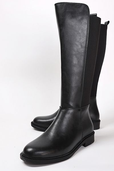Liza Shoes Дамски ботуши Emma с ластик за гръб A003-K801