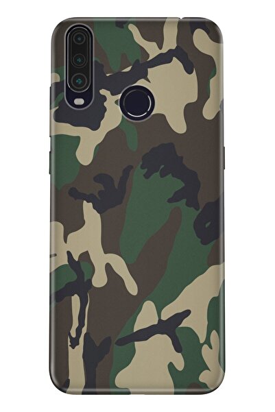 General Mobile Gm 20 Pro Uyumlu Kılıf 0.4mm Lazer Kesim Silikon Kapak Asker D...