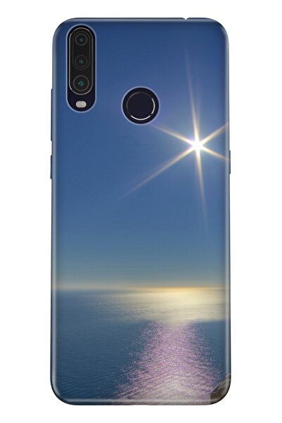 General Mobile Gm 20 Pro Kılıf 0.4mm Lazer Kesim Silikon Kapak Sakin Deniz