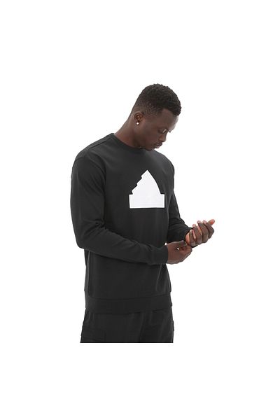 adidas Ανδρικό μαύρο φούτερ adidas IN3319-E - M Fı Bos Crw