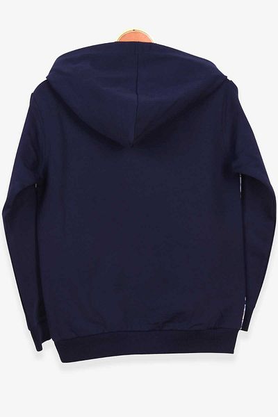 Breeze Hanorac pentru băiat cu broderie cu model 6-12 ani, albastru