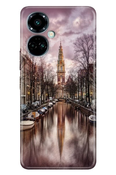 TECNO Camon 19 Pro Case Modern Design Silicone Patterned Amsterdam