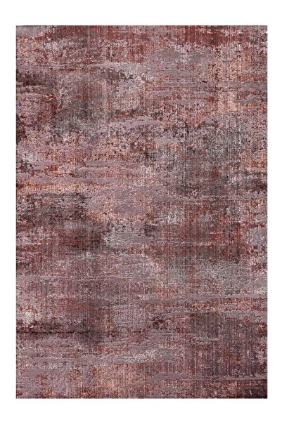 Halımax Drom Kaymaz Tabanlı Yıkanabilir Pembe Modern Salon Halısı