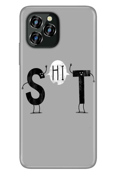 oukitel C21 Pro حافظة سيليكون منقوشة بغطاء للأشعة فوق البنفسجية! !