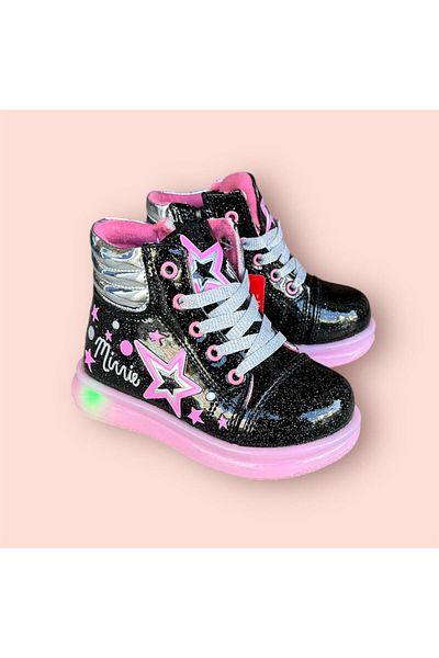 Twingo Girl's Waterproof Light Orthopedic Luminous Sole Boots Postal