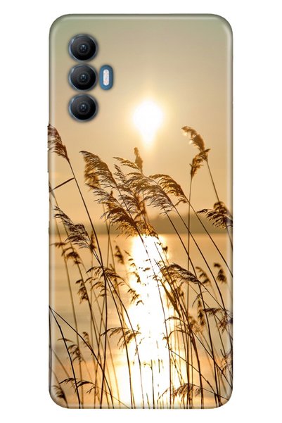 TECNO Spark 8 Pro Kılıf Silikon Tioserisi Desenli Resimli - Günbatımı 90