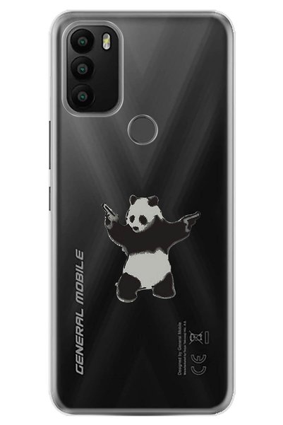 General Mobile Gm 21 Plus Case 0.4mm Laser Cut Silicone Cover Pandalet