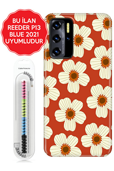 Reeder S23 Pro P13 Blue Max Pro Lite 2020 2021 2022 Kılıf Resimli Silikon Kap...