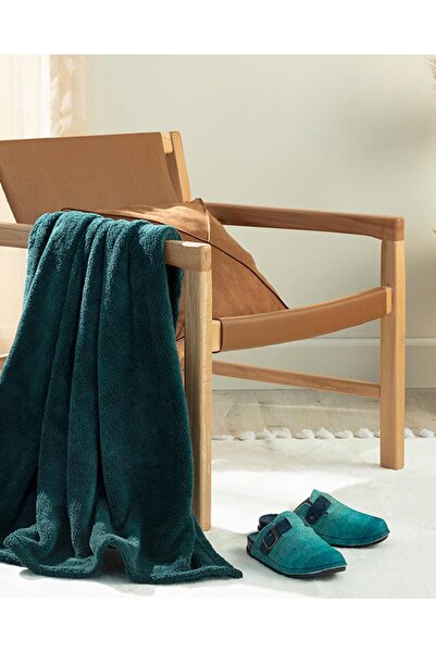 English Home Κουβέρτα τηλεόρασης Green Softy Wellsoft - 120x170 εκ.