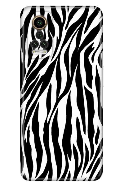 General Mobile Gm 22 Pro Compatible Case 0.4mm Laser Cut Silicone Cover Zebra...
