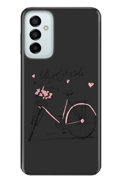 Cekuonline Samsung Galaxy M23 Compatible 0.4mm Laser Cut Silicone Cover Bike ...