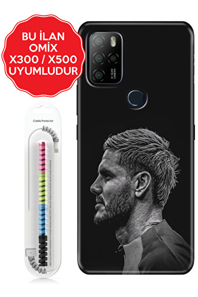 omix X3 X5 X6 X7 X300 X400 X500 X600 X700 Kılıf Baskılı Renkli Arka Kapak Şam...