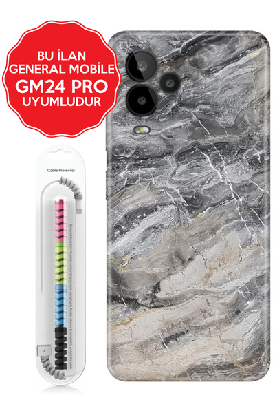 General Mobile Gm 5 8 9 10 20 21 22 22s 23 24 Era 30 50 Pro Plus Kılıf Siliko...