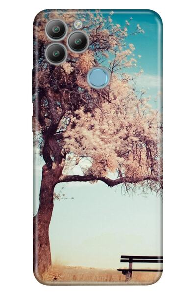 General Mobile Gm 22 / Gm 22S Case 0.4mm Laser Cut Silicone Cover Solitude Di...