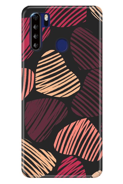 Reeder P13 Blue Max Case Mia Series Patterned Flexible Silicone - Heart19