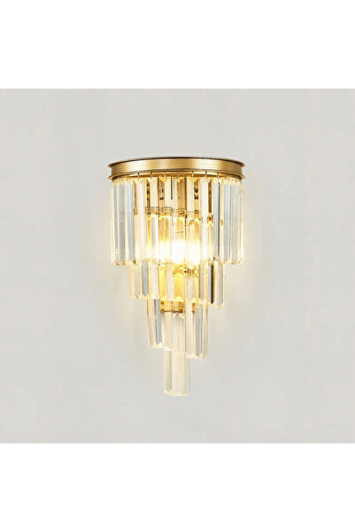 yürüyenlightt Yürüyen Abajur Kristal   Taşlı Deluxe   Aplik