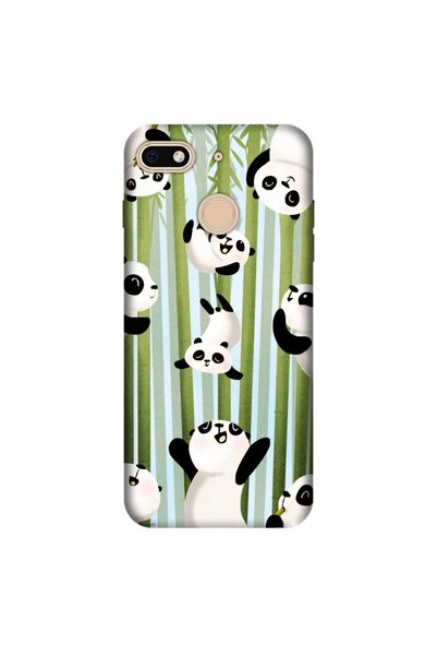 General Mobile Gm 8 Go Compatible Case 0.4mm Laser Cut Silicone Cover Panda Game