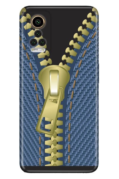 General Mobile Gm 22 Pro Compatible Case 0.4mm Laser Cut Silicone Cover Zipper