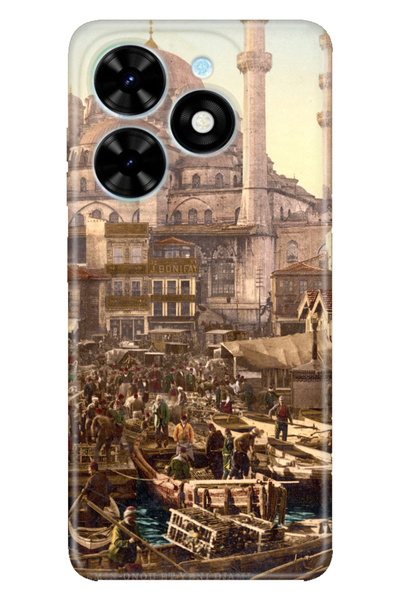 TECNO Spark Go 2024 Compatible Case Pictorial Printed Nano Silicone Istanbul