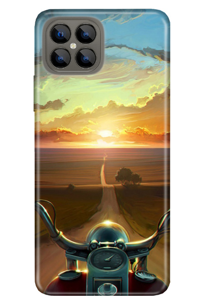 omix X600 Compatible Case Silicone Patterned Full Protection Picture Cover