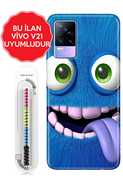 vivo Y15S V21 V21E V29 V30 Lite 5G Kılıf Silikon Kapak BlueMonster