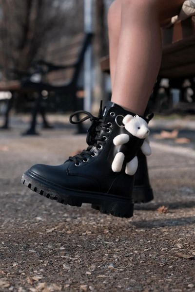 DİGGO Fetă Impermeabil Anatomic Talpă groasă Accesoriu Ursuleț de pluș Cu șireturi Fermoar