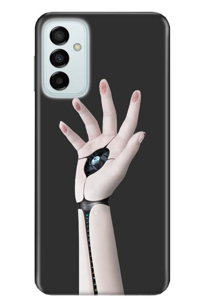 Cekuonline حافظة متوافقة مع هاتف Galaxy M23، غطاء سيليكون مقطوع بالليزر بسمك ...