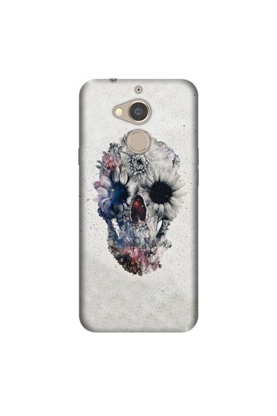 General Mobile Gm 8 Compatible Case 0.4mm Laser Cut Silicone Cover Female Ske...
