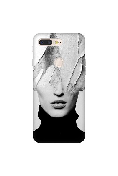 General Mobile Gm 9 Pro  Uyumlu  Kılıf 0.4mm Lazer Kesim Silikon Kapak Art Girl