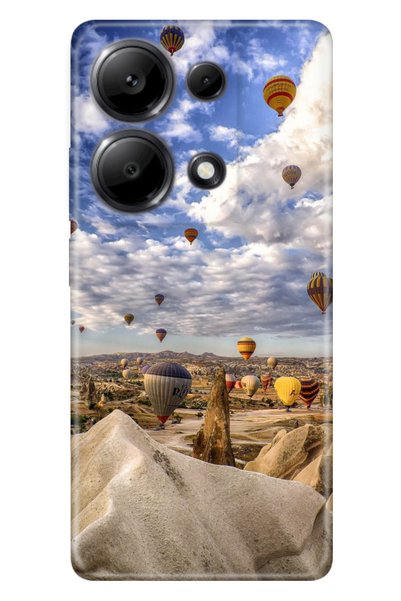 Cekuonline حافظة متوافقة مع هاتف Xiaomi Redmi Note 13 Pro 4G بنمط نانو سيليكو...