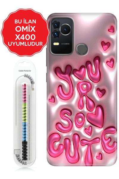 omix X3 X5 X6 X7 X300 X400 X500 X600 X700 Kılıf Vip Stok Kodu:Cute111