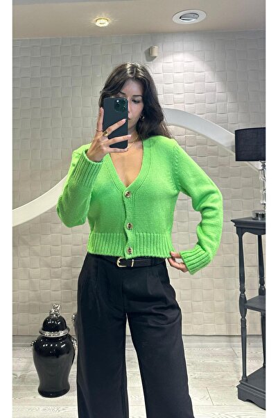 STYLE NİŞANTAŞI Stil Nişantaşı Crop Cardigan