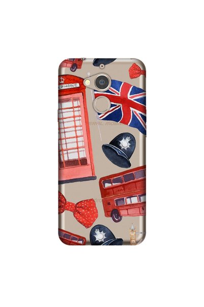 General Mobile Gm 8 Compatible Case 0.4mm Laser Cut Silicone Cover Bus
