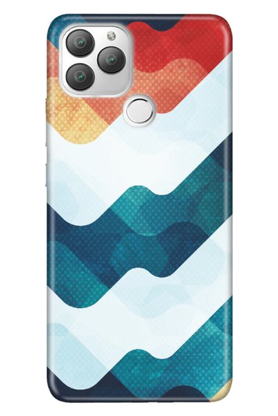 General Mobile 22 Plus Compatible Case 0.4mm Laser Cut Silicone Stock:Errorblue