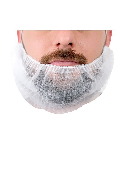 ADYMEDİKALVET 100 Pieces Beard Mustache Bonnet Interlining - 1 Pack