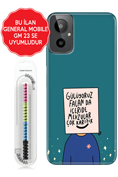General Mobile Gm 5 8 9 10 20 21 22 22s 23 24 Era 30 50 Pro Plus Kılıf Gülüyoruz