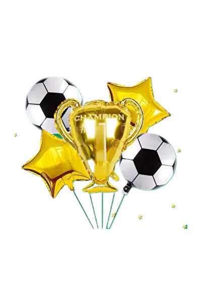 CANSIN مجموعة بالونات من رقائق الفويل ذات طابع القدح